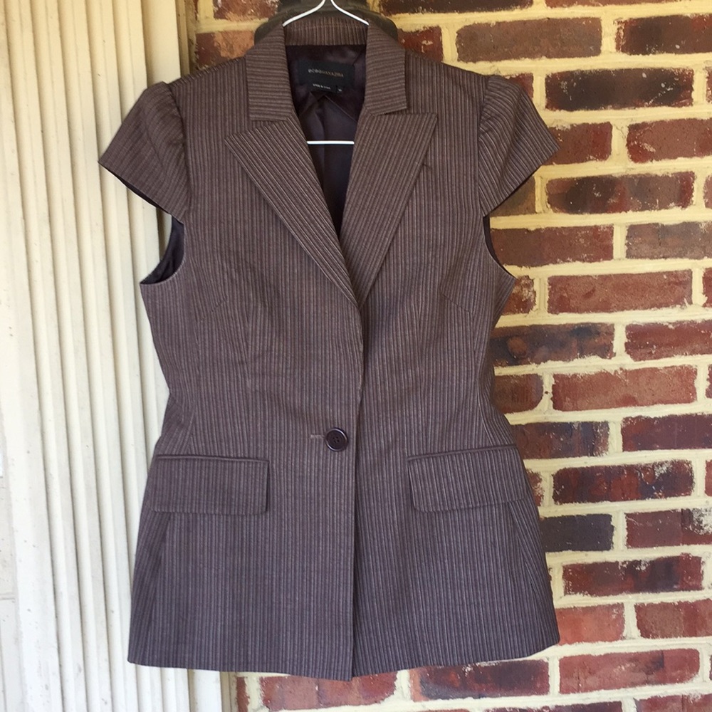 BCBGmaxazaria Striped Vest- Mint Condition.
